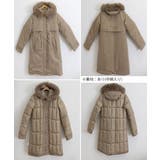 レディース ミドル丈あったかアウター ヨーク付きコート | SUNSHINE CLOSET | 詳細画像26 