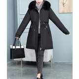 レディース ミドル丈あったかアウター ヨーク付きコート | SUNSHINE CLOSET | 詳細画像4 
