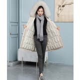 レディース ミドル丈あったかアウター ヨーク付きコート | SUNSHINE CLOSET | 詳細画像8 