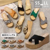 厚底サンダル ウエッジソール 風 | SUNSHINE CLOSET | 詳細画像1