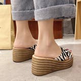 厚底サンダル ウエッジソール 風 | SUNSHINE CLOSET | 詳細画像12