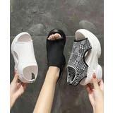 厚底ニットサンダル スポーツサンダル軽量 | ANGELCLOSET | 詳細画像13