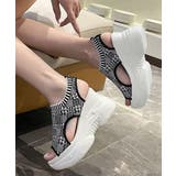 厚底ニットサンダル スポーツサンダル軽量 | ANGELCLOSET | 詳細画像8