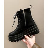 ショートブーツ厚底 ワークブーツ美脚脚長 | SUNSHINE CLOSET | 詳細画像11