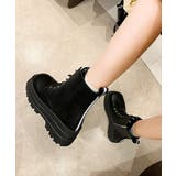 ショートブーツ厚底 ワークブーツ美脚脚長 | SUNSHINE CLOSET | 詳細画像7