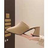 履きやすい チャンキーヒールパンプス 歩きやすい | SUNSHINE CLOSET | 詳細画像3