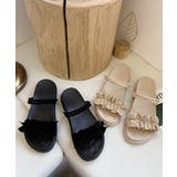 2WAY厚底サンダル フリルサンダル美脚 | SUNSHINE CLOSET | 詳細画像19 