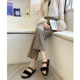 2WAY厚底サンダル フリルサンダル美脚 | SUNSHINE CLOSET | 詳細画像4 