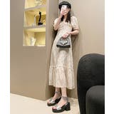 スタッズ 厚底サンダル チャンキーヒール | SUNSHINE CLOSET | 詳細画像15