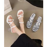 クロスストラップサンダルクリアヒール夏靴 | SUNSHINE CLOSET | 詳細画像12 