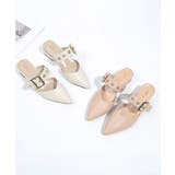 歩きやすい バックルベルト付き ミュールサンダル痛くない | SUNSHINE CLOSET | 詳細画像19