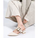 歩きやすい バックルベルト付き ミュールサンダル痛くない | SUNSHINE CLOSET | 詳細画像2