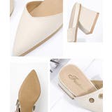 歩きやすい バックルベルト付き ミュールサンダル痛くない | SUNSHINE CLOSET | 詳細画像23