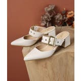 歩きやすい バックルベルト付き ミュールサンダル痛くない | SUNSHINE CLOSET | 詳細画像24
