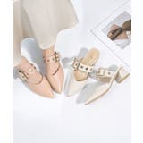 歩きやすい バックルベルト付き ミュールサンダル痛くない | SUNSHINE CLOSET | 詳細画像7