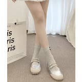 レディースバレエコアスニーカー メタリック異素材切替パンプス ハートバックル | SUNSHINE CLOSET | 詳細画像13