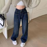 デニム ストレートパンツ ジーンズ 韓国 | ANGELCLOSET | 詳細画像5