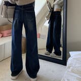 デニム ストレートパンツ ジーンズ 韓国 | ANGELCLOSET | 詳細画像7