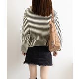 ハーフジップニットポロ ボーダートップス | SUNSHINE CLOSET | 詳細画像23 