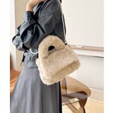 ファーショルダーバッグ パールチェーン鞄 | SUNSHINE CLOSET | 詳細画像11 