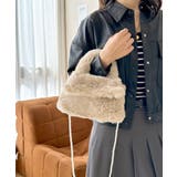 ファーショルダーバッグ パールチェーン鞄 | SUNSHINE CLOSET | 詳細画像12 