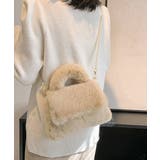 ファーショルダーバッグ パールチェーン鞄 | SUNSHINE CLOSET | 詳細画像14 