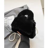 ファーショルダーバッグ パールチェーン鞄 | SUNSHINE CLOSET | 詳細画像20 