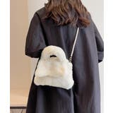 ファーショルダーバッグ パールチェーン鞄 | SUNSHINE CLOSET | 詳細画像6 