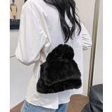 ファーショルダーバッグ パールチェーン鞄 | SUNSHINE CLOSET | 詳細画像7 