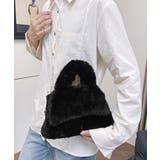 ファーショルダーバッグ パールチェーン鞄 | SUNSHINE CLOSET | 詳細画像8 