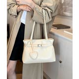 トートバッグ ハートチャーム付き肩掛け鞄 | SUNSHINE CLOSET | 詳細画像10 