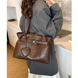 トートバッグ ハートチャーム付き肩掛け鞄 | SUNSHINE CLOSET | 詳細画像14 