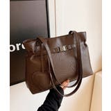 トートバッグ ハートチャーム付き肩掛け鞄 | SUNSHINE CLOSET | 詳細画像21 