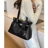 トートバッグ ハートチャーム付き肩掛け鞄 | SUNSHINE CLOSET | 詳細画像9 