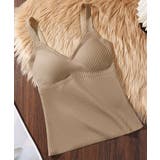 裏起毛キャミソールカップ付きタンクトップ | SUNSHINE CLOSET | 詳細画像18 