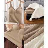 裏起毛キャミソールカップ付きタンクトップ | SUNSHINE CLOSET | 詳細画像19 