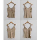 裏起毛キャミソールカップ付きタンクトップ | SUNSHINE CLOSET | 詳細画像21 