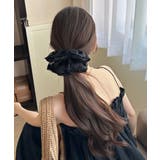 軽やかオーガンジーシュシュ フェミニンフリルまとめ髪 大人ガーリーヘアゴム韓国風… | SUNSHINE CLOSET | 詳細画像6 