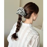 軽やかオーガンジーシュシュ フェミニンフリルまとめ髪 大人ガーリーヘアゴム韓国風… | SUNSHINE CLOSET | 詳細画像7 