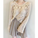 かぎ編みサマーニット 透かし編みトップス | SUNSHINE CLOSET | 詳細画像2 