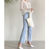 かぎ編みサマーニット 透かし編みトップス | SUNSHINE CLOSET | 詳細画像8 