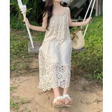 かぎ針編みボヘミアンワンピース カットワーク刺しゅうワンピ 春夏秋服 | SUNSHINE CLOSET | 詳細画像16