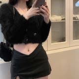 フェザーヤーンカーディガン ニットカーデ | SUNSHINE CLOSET | 詳細画像6 