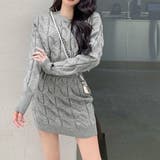 ニットトップス ミニスカートセットアップ | SUNSHINE CLOSET | 詳細画像12 