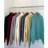 くるみボタンハイネックニットカーディガン | SUNSHINE CLOSET | 詳細画像17