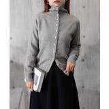 くるみボタンハイネックニットカーディガン | SUNSHINE CLOSET | 詳細画像19