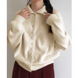 くるみボタンハイネックニットカーディガン | SUNSHINE CLOSET | 詳細画像4
