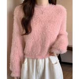 ショート丈 シャギーニットトップス韓国風 | SUNSHINE CLOSET | 詳細画像14