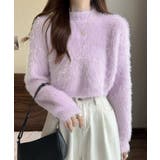 ショート丈 シャギーニットトップス韓国風 | SUNSHINE CLOSET | 詳細画像17