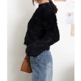 ショート丈 シャギーニットトップス韓国風 | SUNSHINE CLOSET | 詳細画像21